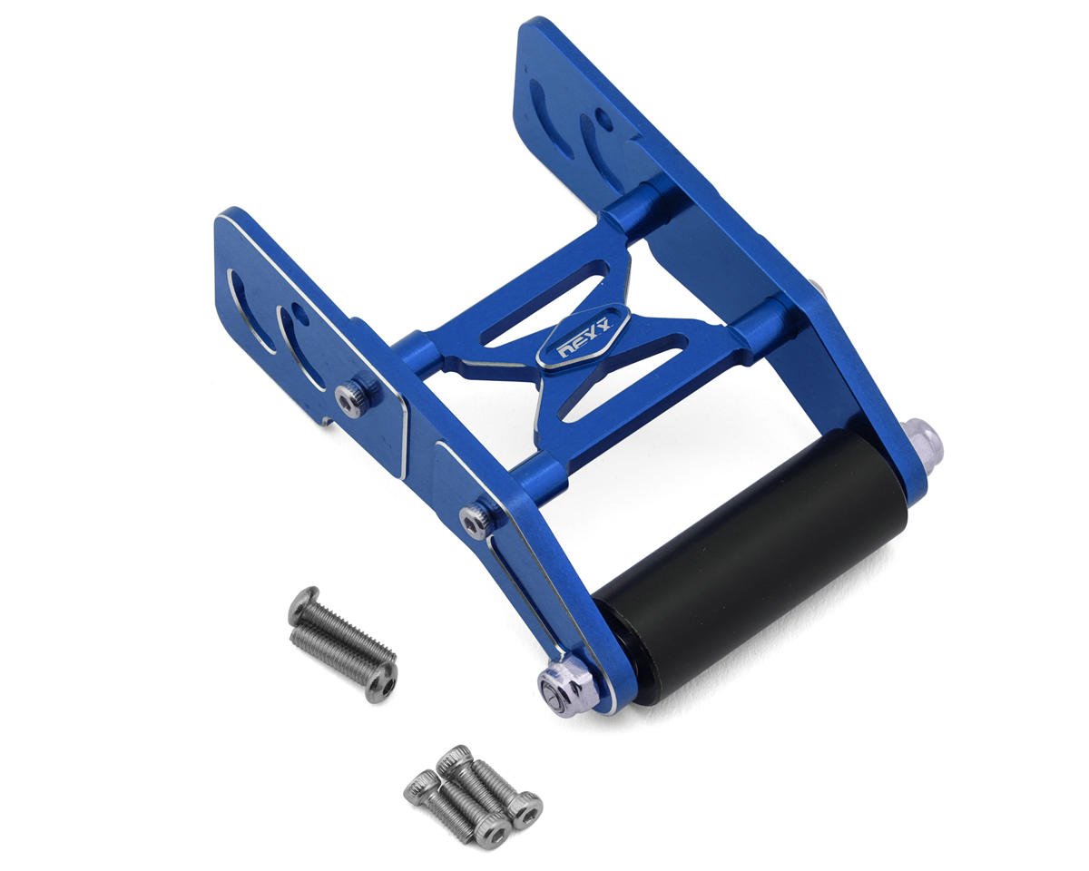 NEXX Racing Losi® Mini LMT Aluminum Wheelie Bar Assembly (Blue)