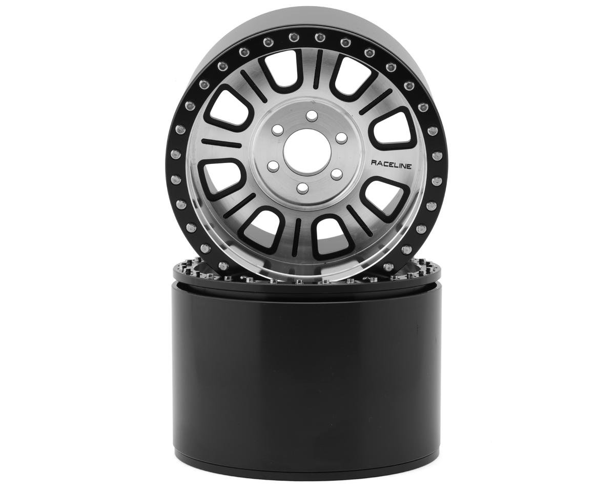 RC4WD Raceline Monster UDR 40 Series 3.8" Beadlock Wheels (Silver) (2)
