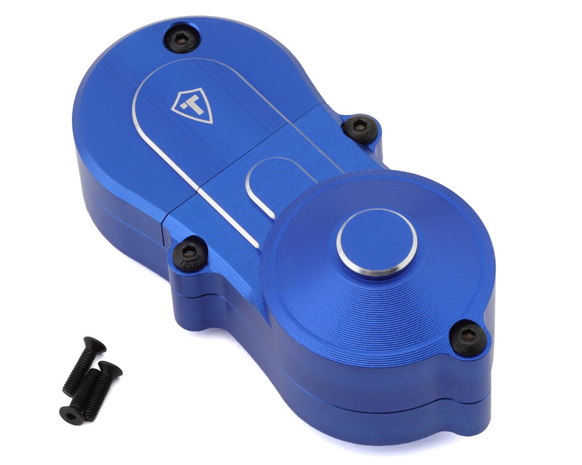 Treal Hobby Losi® LMT™ Aluminum Outer Gearbox Housing (Blue)