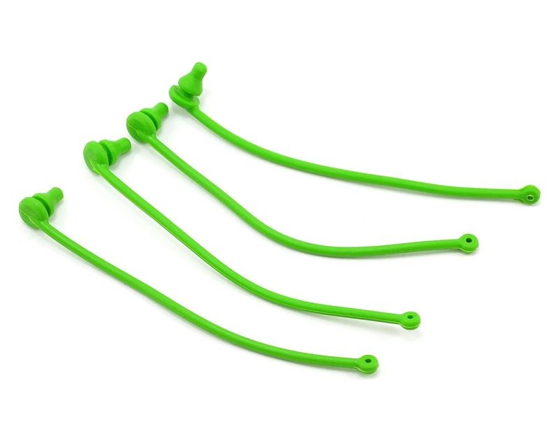 Green Body Clip Retainers (4)