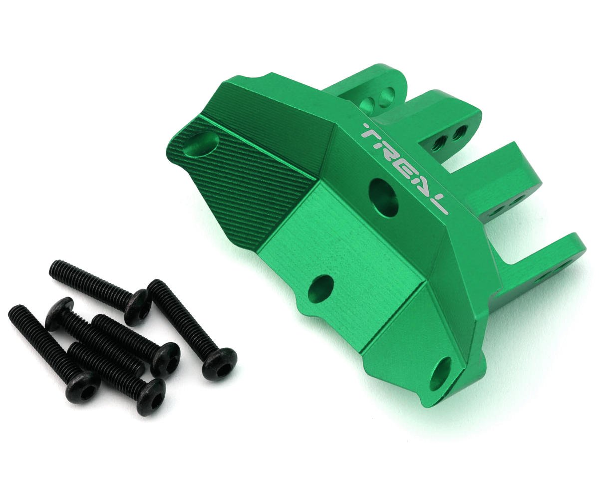 Treal Hobby Losi Hammer Rey U4 Aluminum Axle Upper Link Mount (Green)