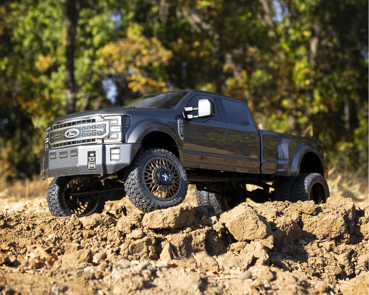 CEN Ford F450 SD KG1 Edition 1/10 RTR Custom Dually Truck (Grey Titanium)