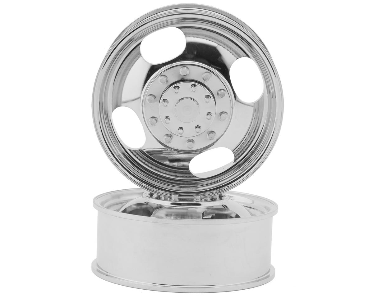 RC4WD 1/10 Hauler 2.6" Front Crawler Dually Wheels (Chrome) (2)