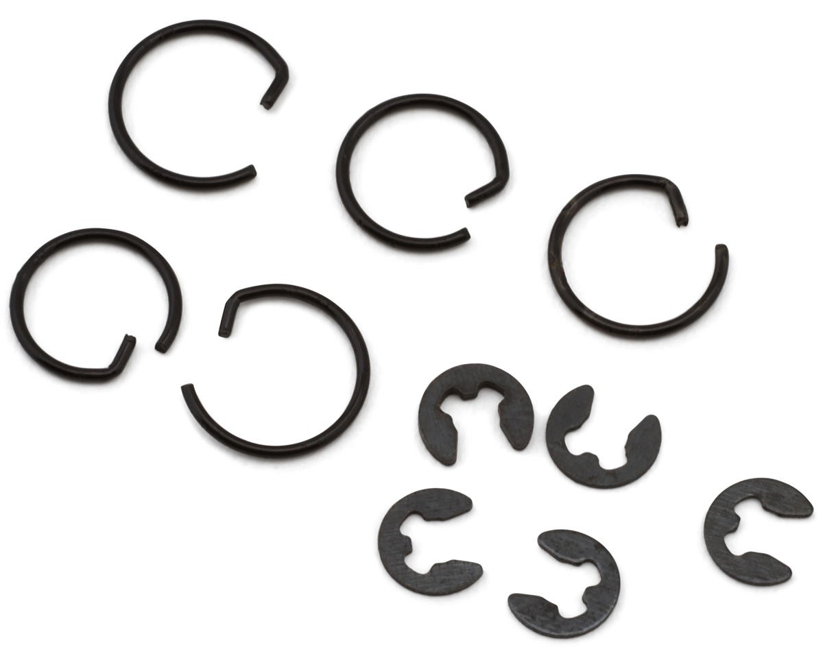 Yeah Racing Desert Lizard DDL Shock C-Clips & E-Clips Set