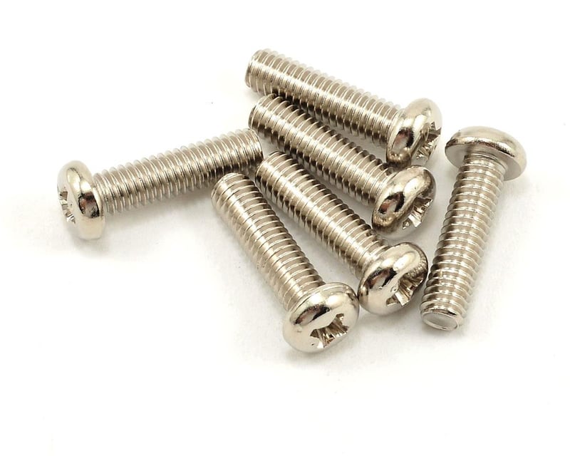 Round-Head Machine Screws 4x15 mm (6)