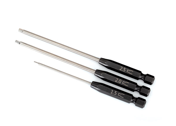 3-Piece Straight Hex Bit Set
