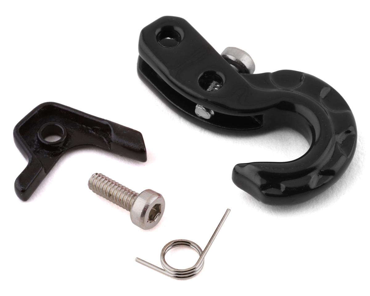 Yeah Racing 1/10 Scale Metal Winch Hook w/Safety Latch (Black)
