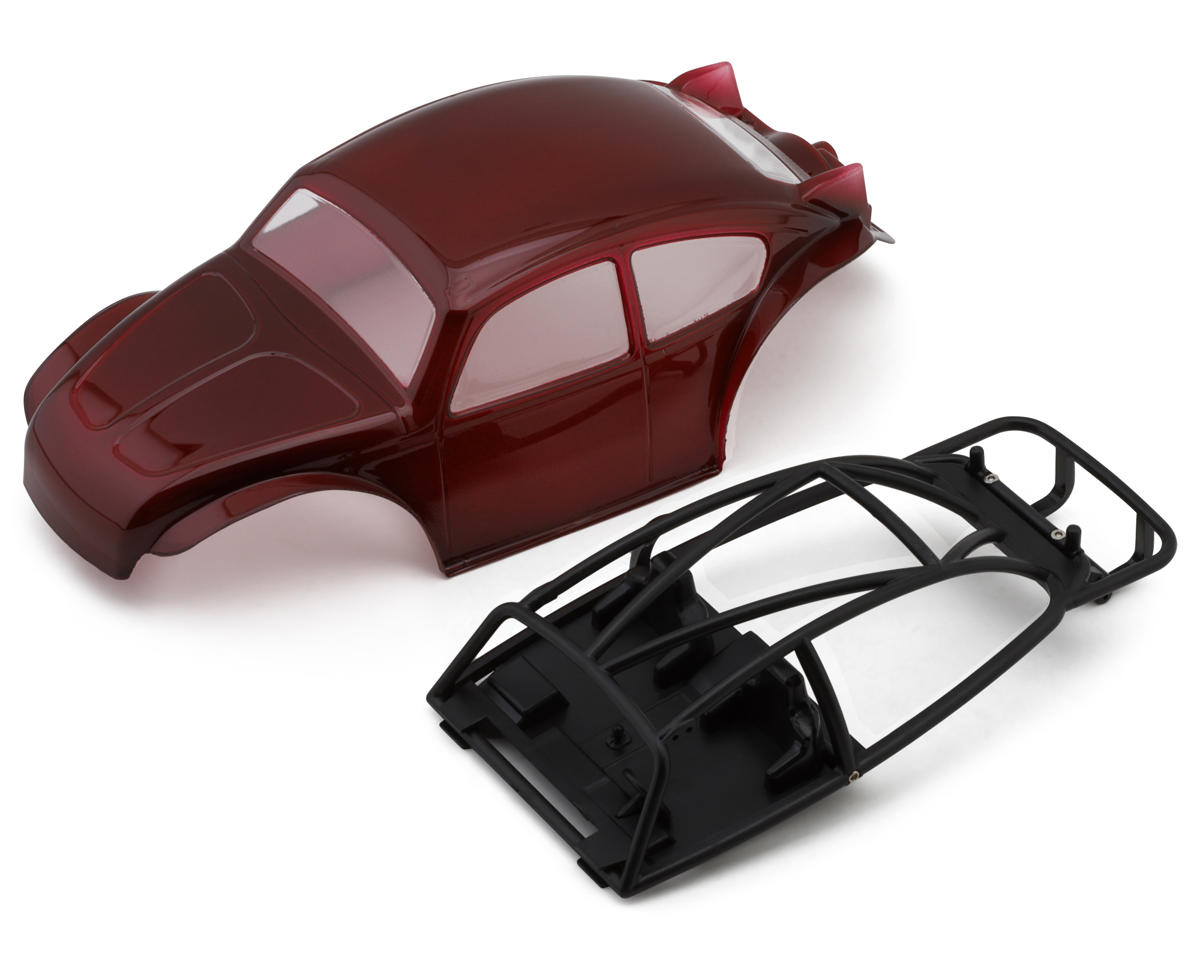 Injora Axial® SCX24 BUG24 1/24 Pre-Painted Rock Crawler Body Set (Red)