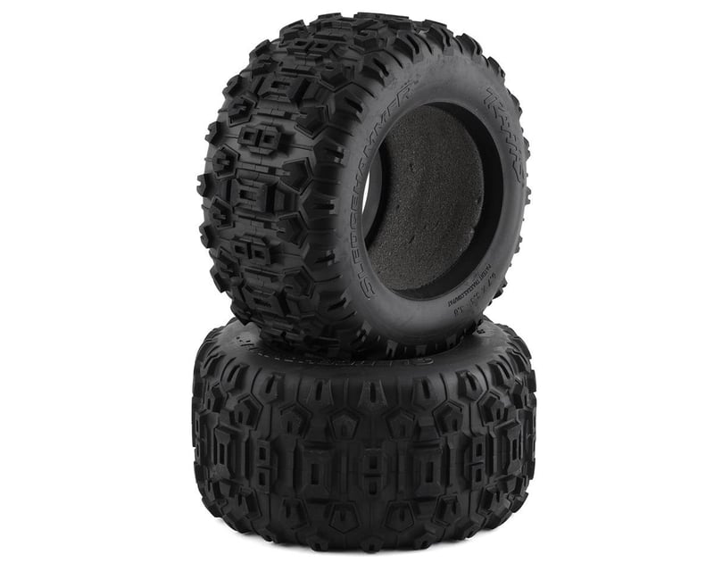 3.8" Sledgehammer Tires with Foam Inserts (2)