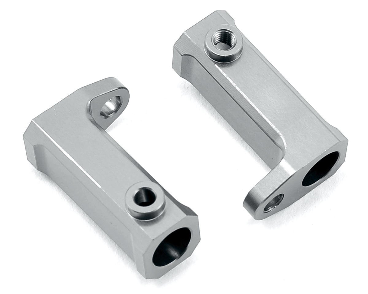 ST Racing Concepts SCX10 Aluminum Side Rail Mount Brackets (2) (Silver)