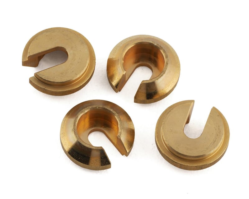 Brass Lower Spring Retainers (4)