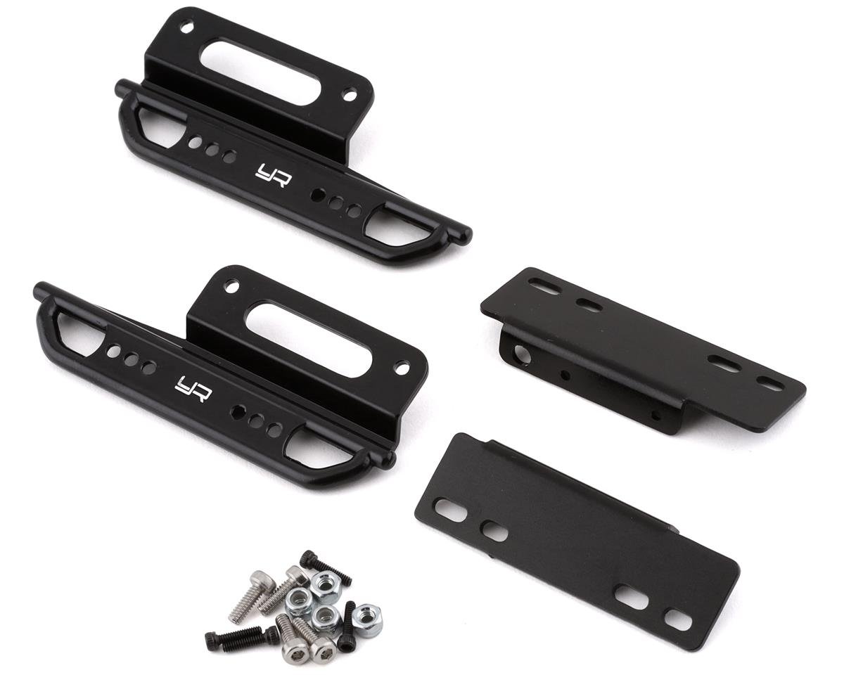 Yeah Racing Axial SCX24 Rock Sliders (Black) (AXI90081 & AXI00002V2)