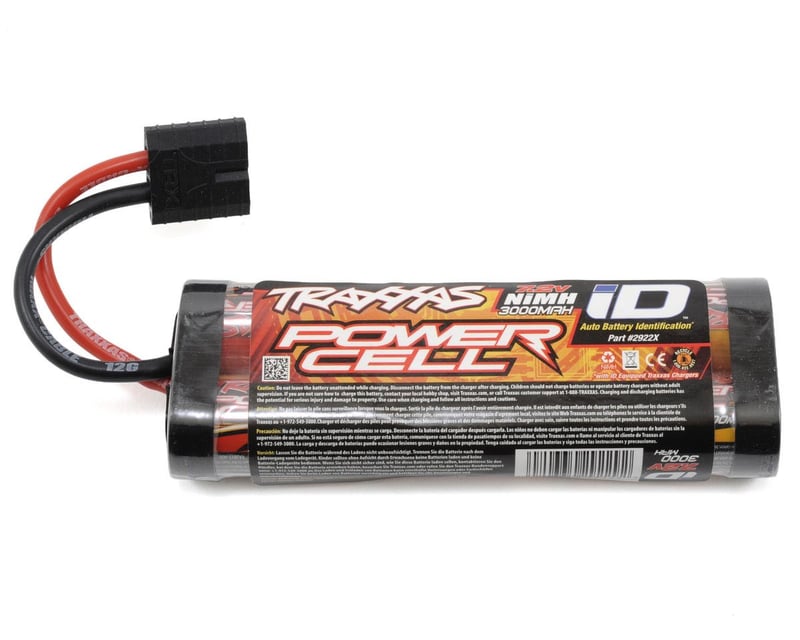 3000 mAh 7.2 Volt 6-Cell NiMH Battery