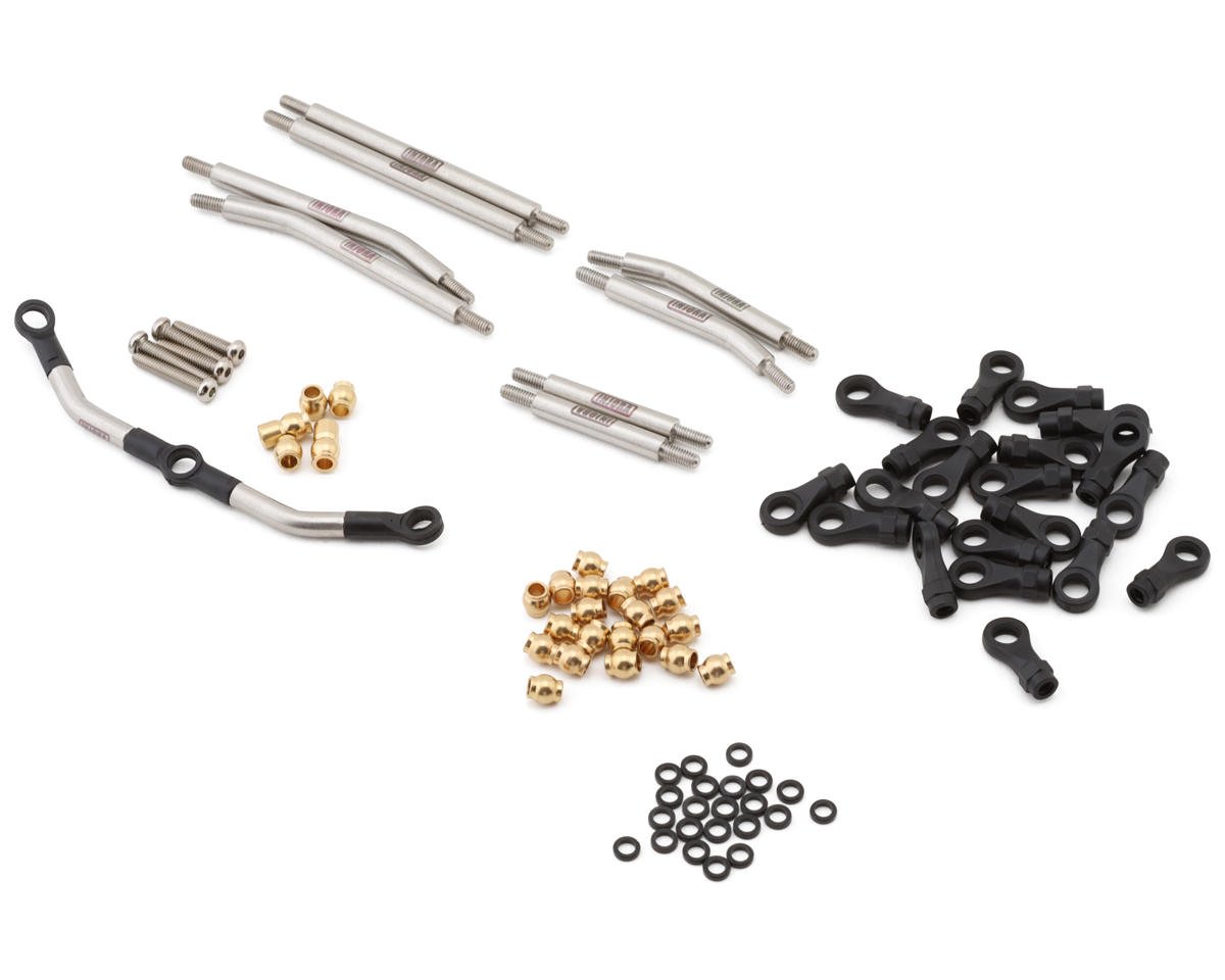 Injora Steel High Clearance Links Set w/Steering Link for Traxxas® TRX-4M®