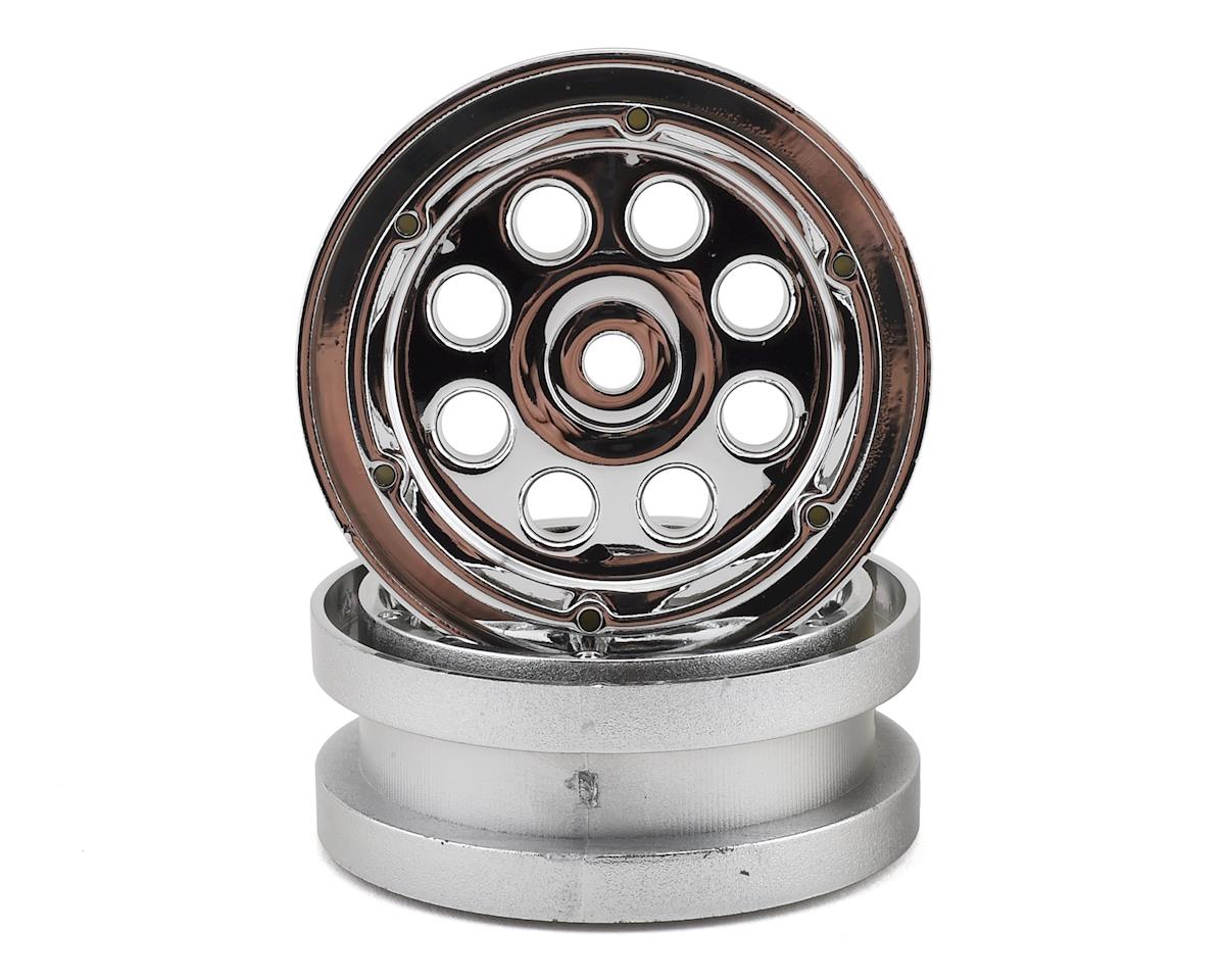 Redcat Gen8 Non-Beadlock 1.9" Wheels (Chrome) (2)
