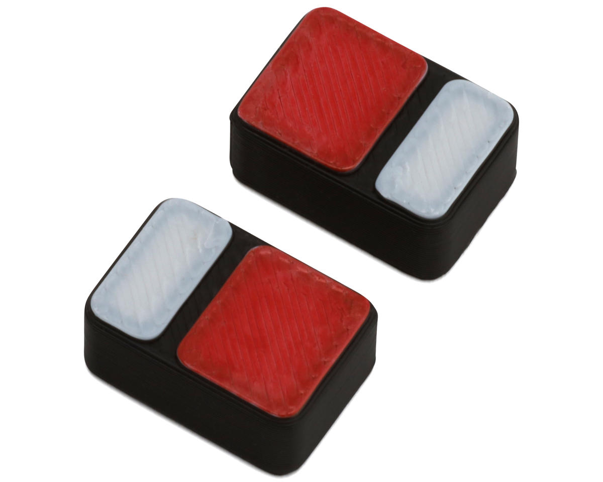 175RC Tail Light Pods 1/24 Scale Accessory for Axial SCX24 Jeep (2)