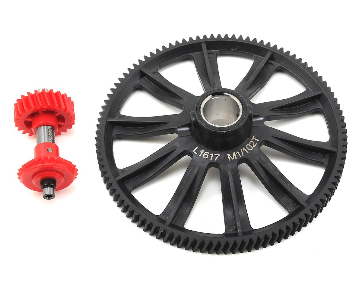 Align M1 Autorotation Tail Drive Gear Set (102T)