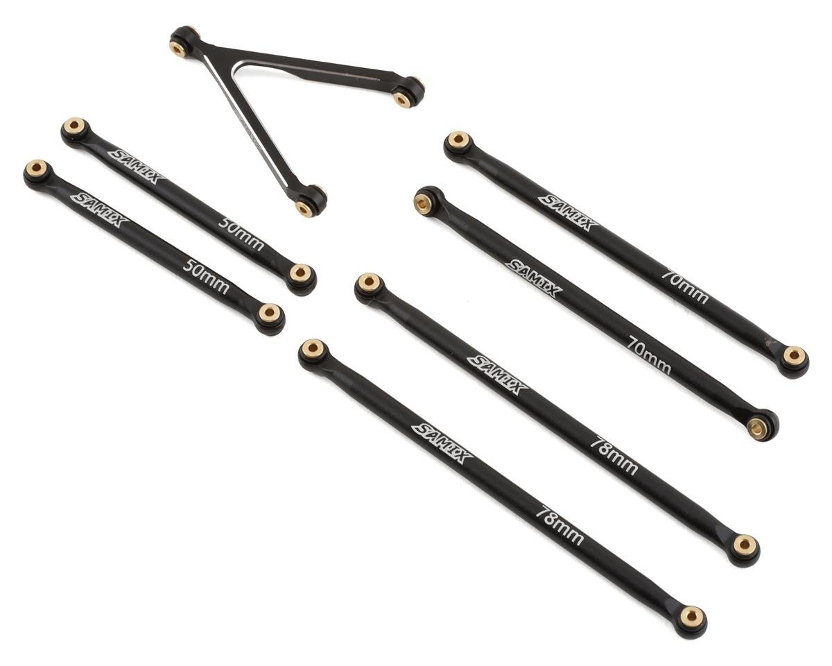 Samix SCX24 Aluminum Link Set (7) (153.7mm) (AXI00005)