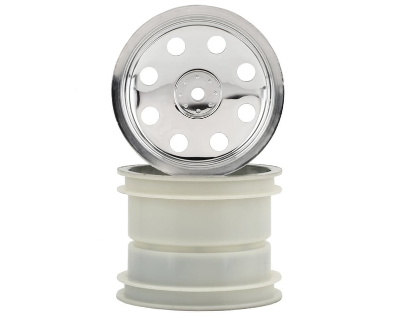 2.2" Chrome Front Wheels (2)