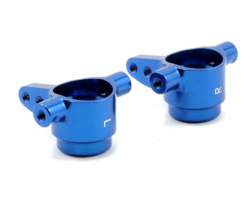 Blue Aluminum Steering Blocks (L&R)