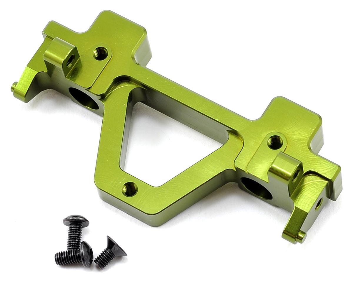 ST Racing Concepts SCX10 Aluminum Rear Bumper Mount (Green) (AXI90028)