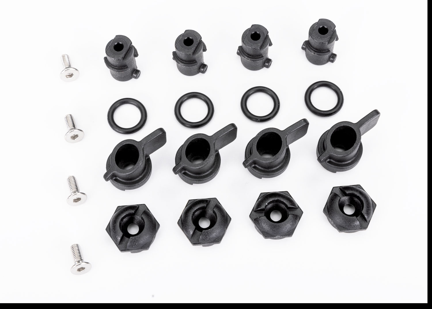 Hatch Mount Nuts w/ Shafts & O-Rings