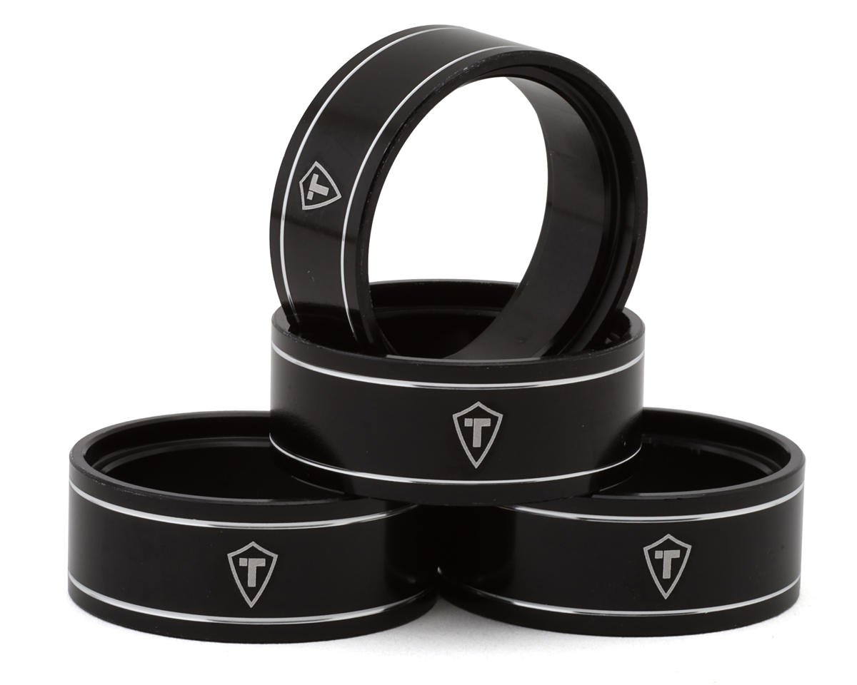 Treal Hobby 1.0" Aluminum Center Beadlock Wheel Rings (4) (6g Each)