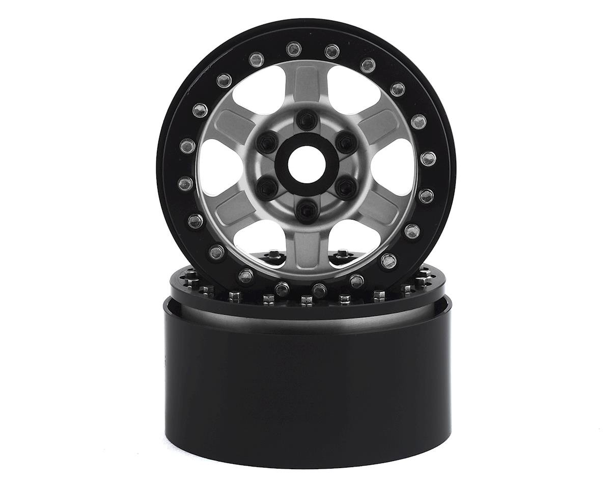 SSD RC 1.9"" Challenger Beadlock Wheels (Silver) (2)