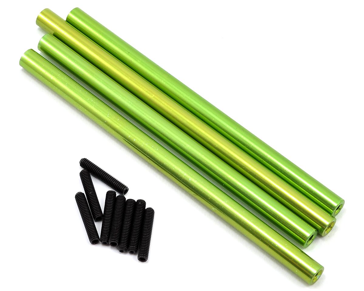 ST Racing Concepts SCX10 Aluminum Front & Rear Lower Suspension Link Set (Green)