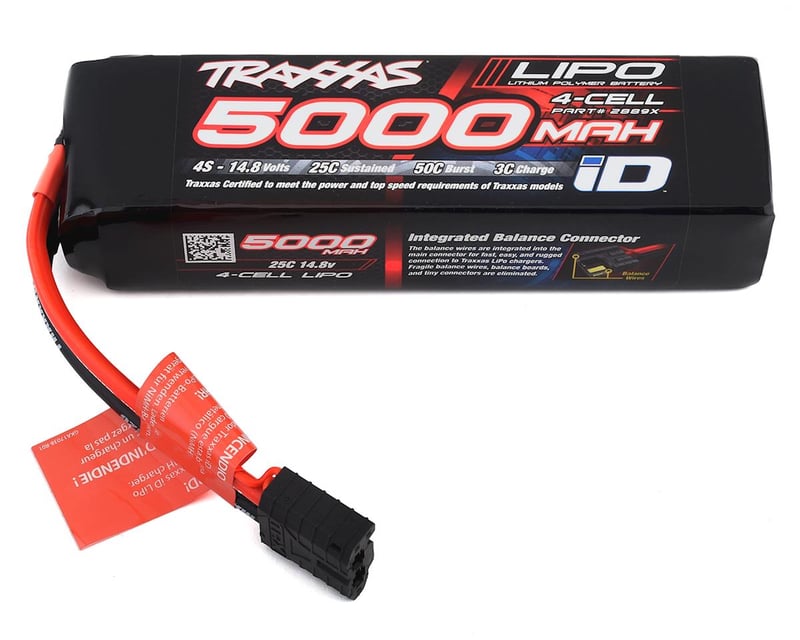 5000 mAh 14.8 Volt 4-Cell LiPo Battery