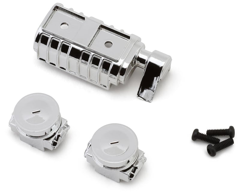 TRX-4MT Chrome Engine Detail