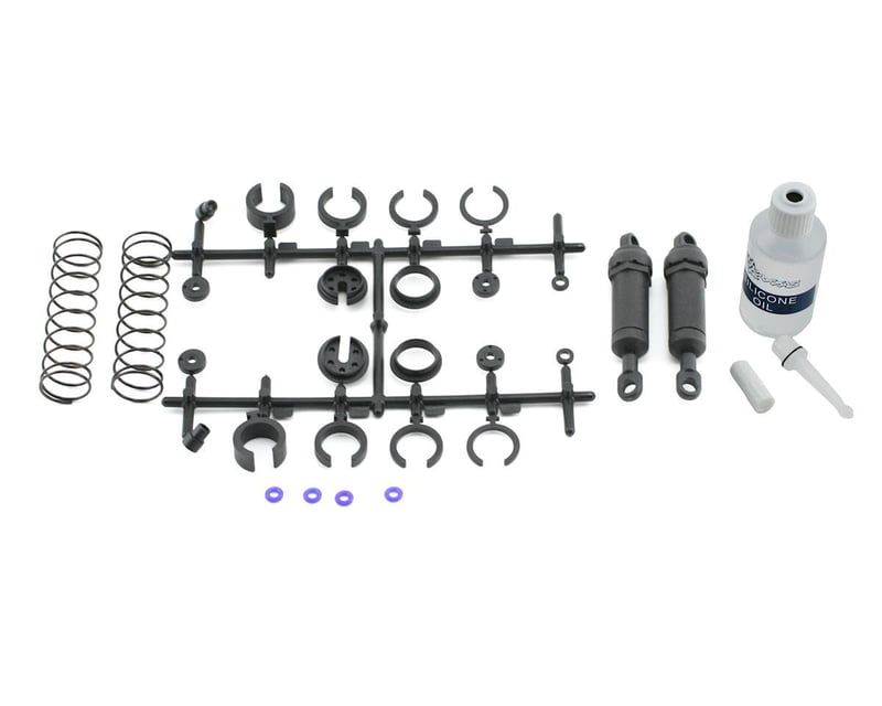 Long Black Front Ultra Shocks with Springs (2)