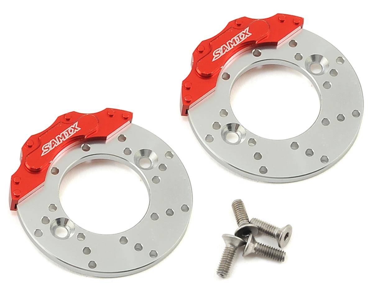 Samix SCX10 II Scale Brake Rotor & Caliper Kit (2) (for SAMSCX-4412)