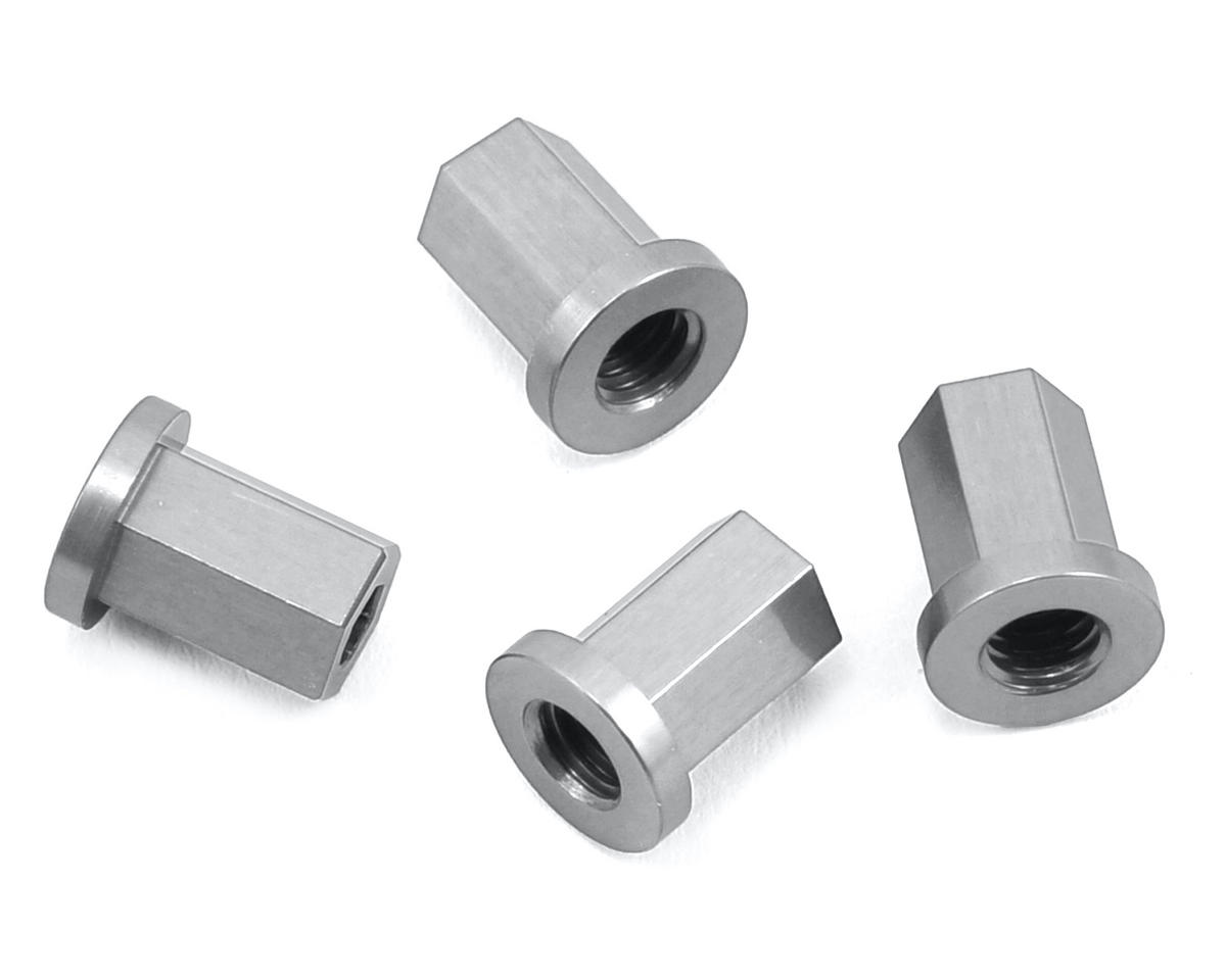 ST Racing Concepts Wraith Aluminum Internal Locknut (4) (Silver)