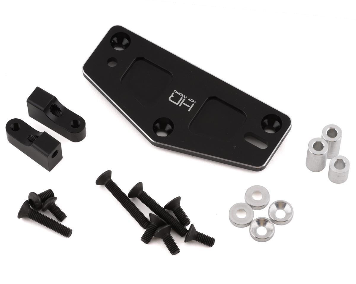 Hot Racing Losi LMT Adjustable Aluminum Servo Mount (Black)