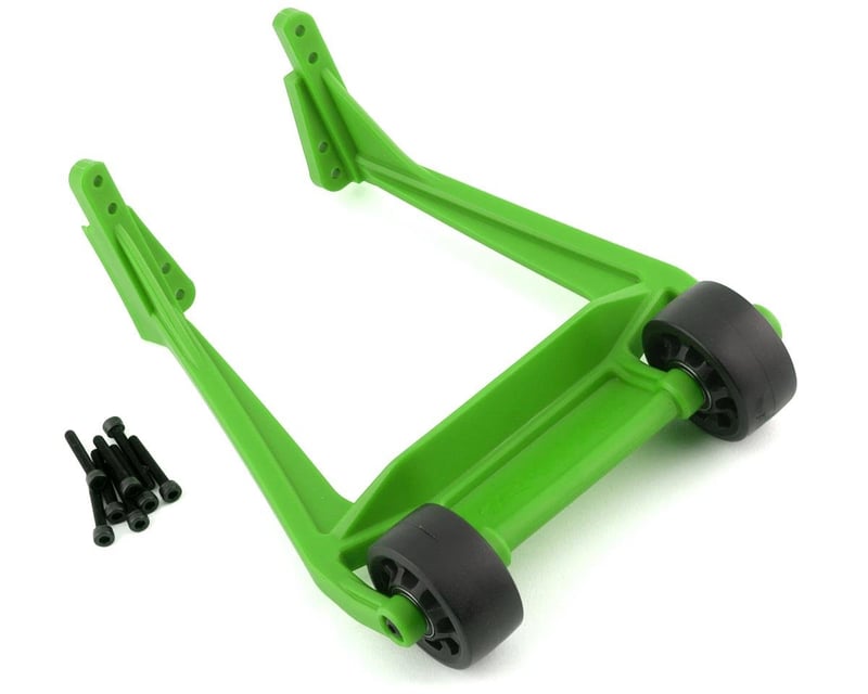 Assembled Green Wheelie Bar w/ Hardware