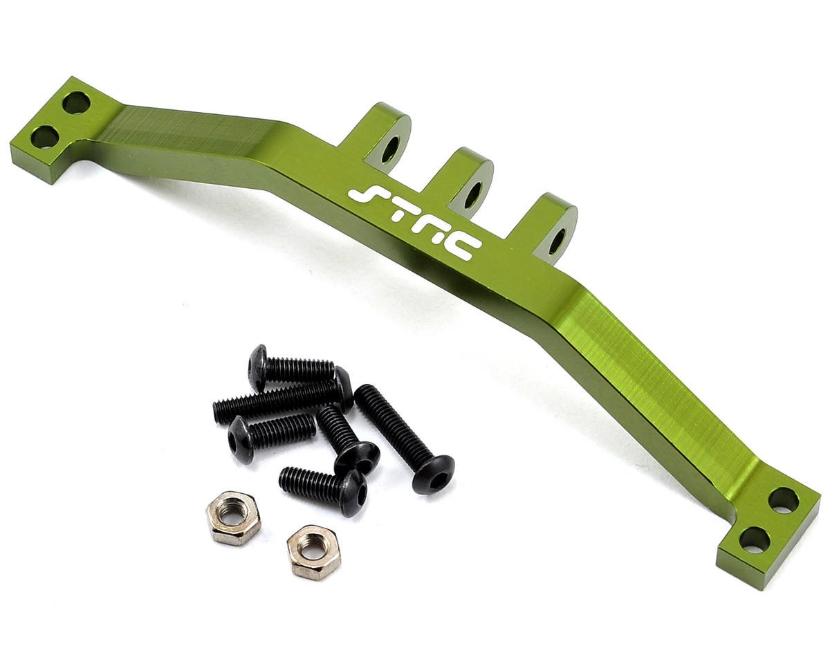 ST Racing Concepts SCX10 Aluminum Rear Upper Link Mount Bracket (Green)
