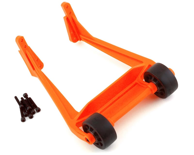 Assembled Orange Wheelie Bar w/ Hardware