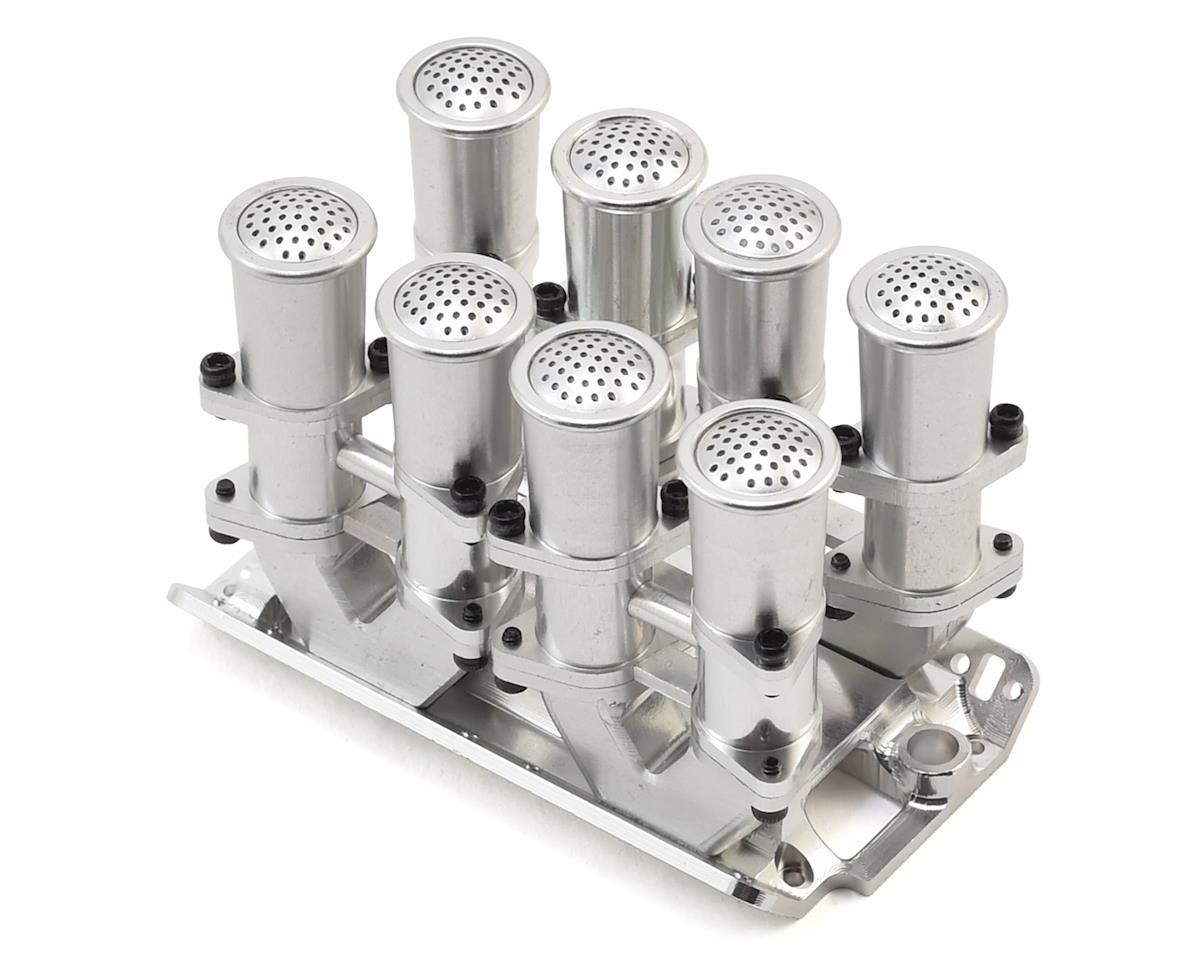 RC4WD V8 Motor Aluminum Scale Inglese 8-Stack Induction System