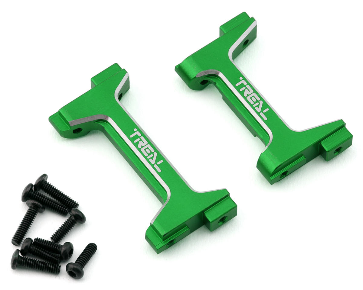 Treal Hobby Aluminum Front & Rear Bumper Mounts for Traxxas TRX-4M
