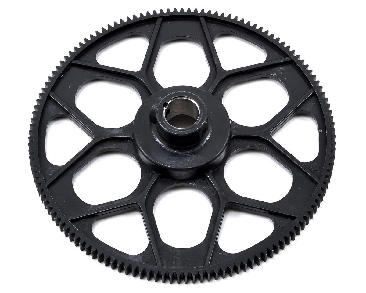 Align M0.8 Autorotation Tail Drive Gear (Black) (131T)