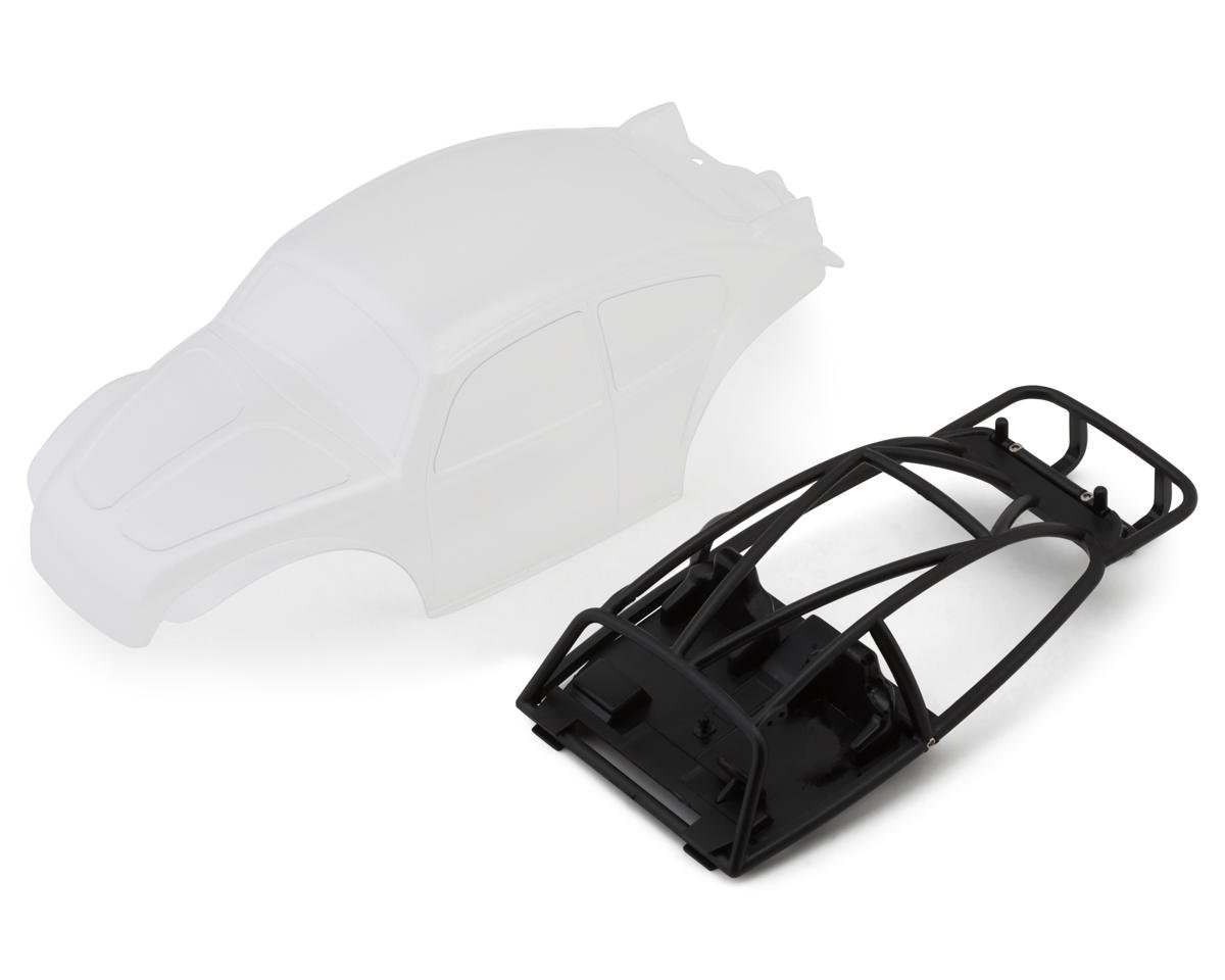 Injora Axial® SCX24 BUG24 1/24 Rock Crawler Body Set (Clear) (132mm Wheelbase)