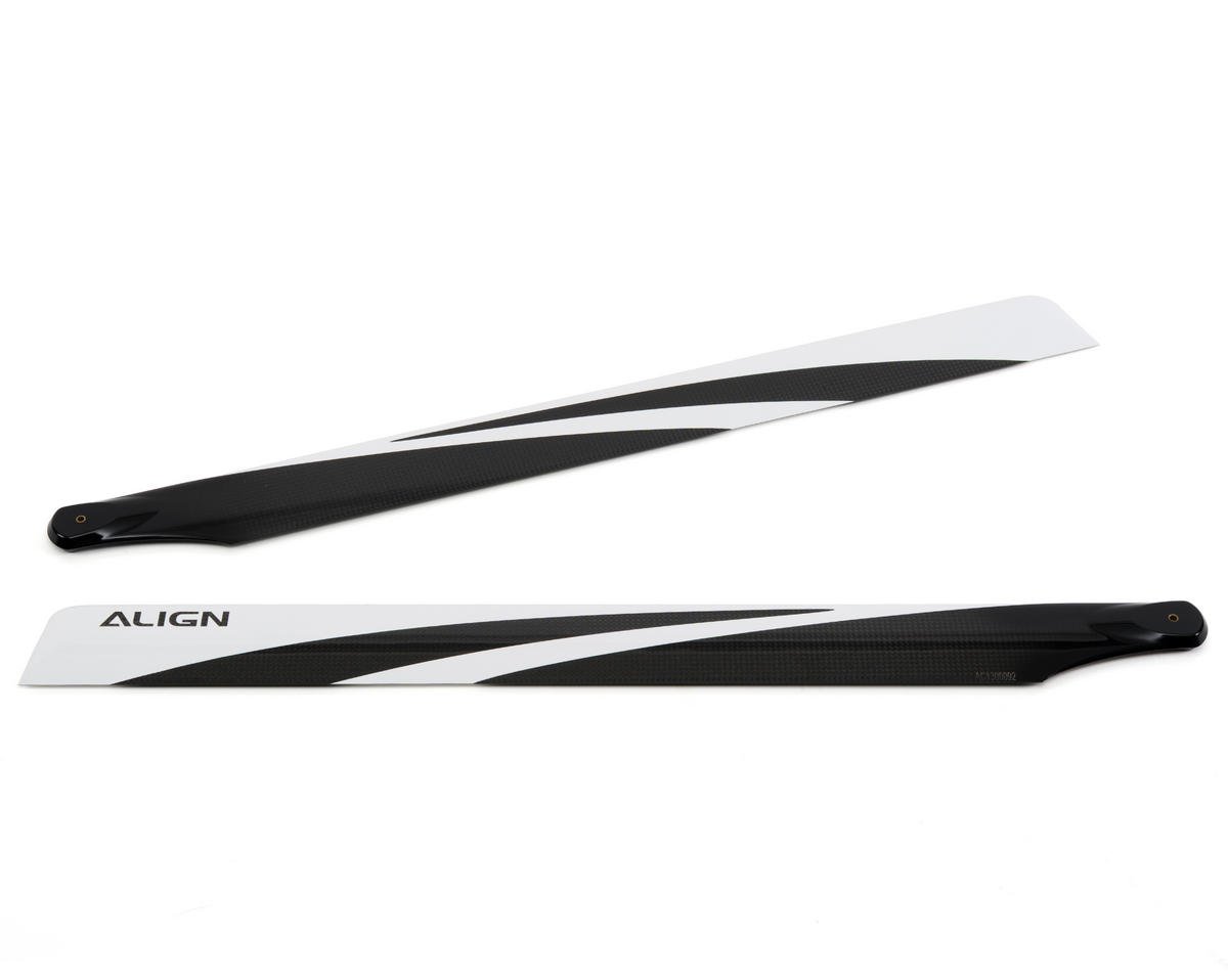 Align 600 3G Carbon Fiber Blade Set (2)
