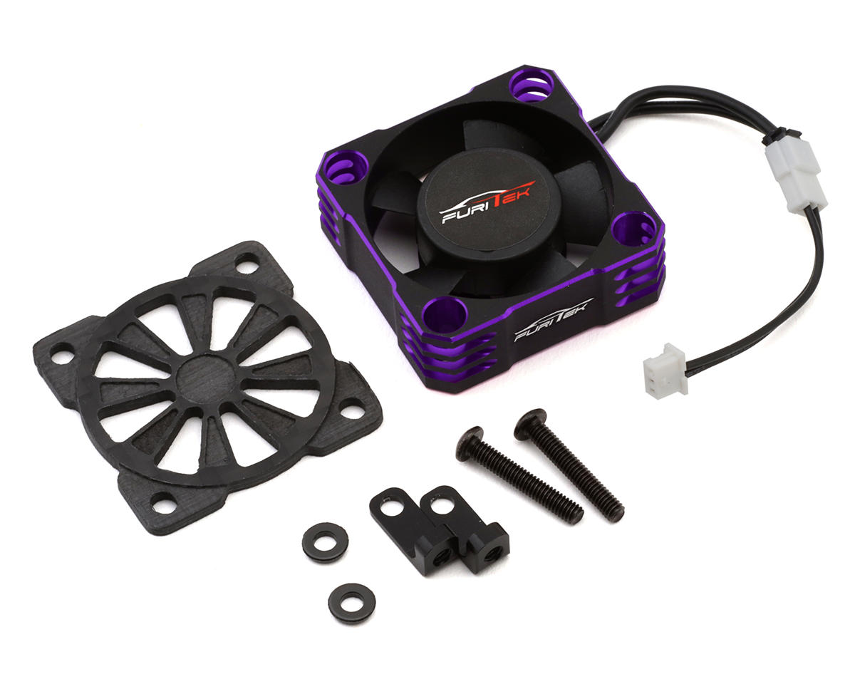 Furitek SlideTech ESC AeroSpin 30K Aluminum Cooling Fan Kit (Purple)