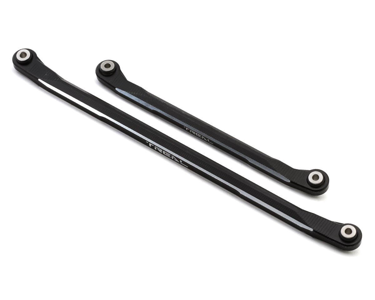 Treal Hobby SCX6 Aluminum Steering Links (Black)