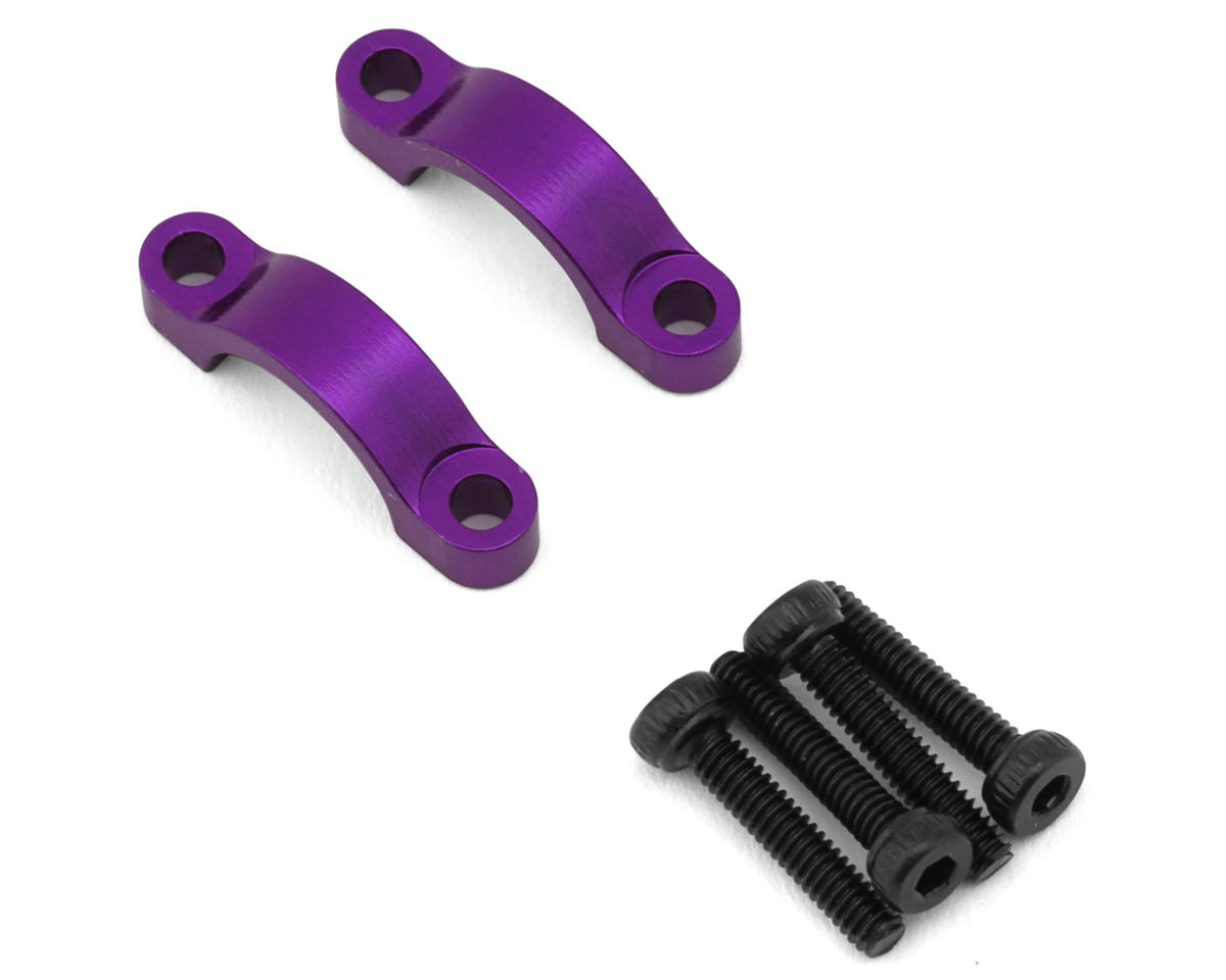 Treal Hobby Vanquish H10 Optic 7075 Aluminum Hydro Ram Steering Clamps