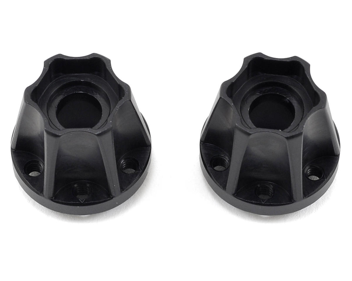 Vanquish Products SLW 725 Hex Hub Set (Black) (2) (0.725" Width)