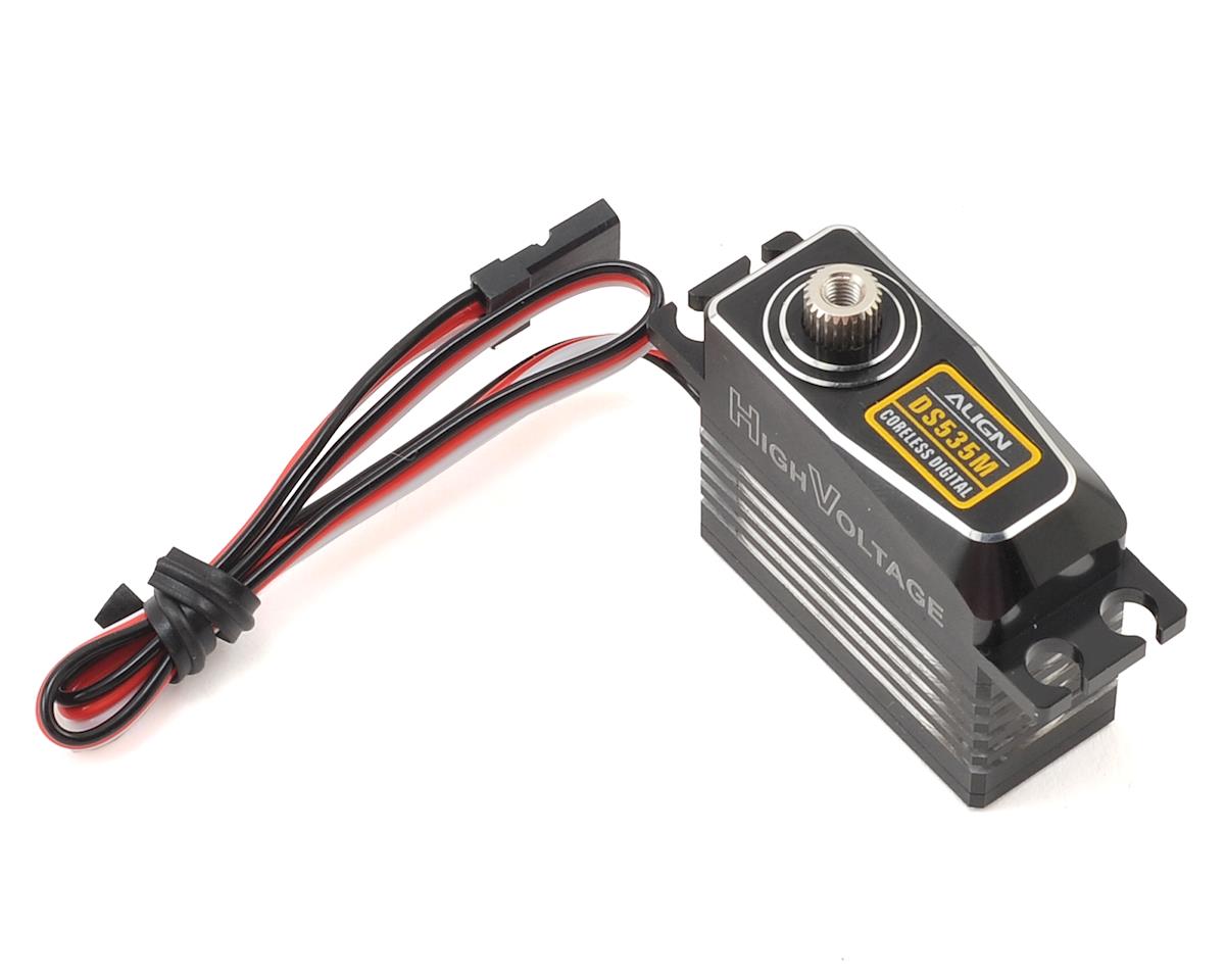 Align DS535M Digital Metal Gear Mini Tail Servo (High Voltage) (Aluminum Case)