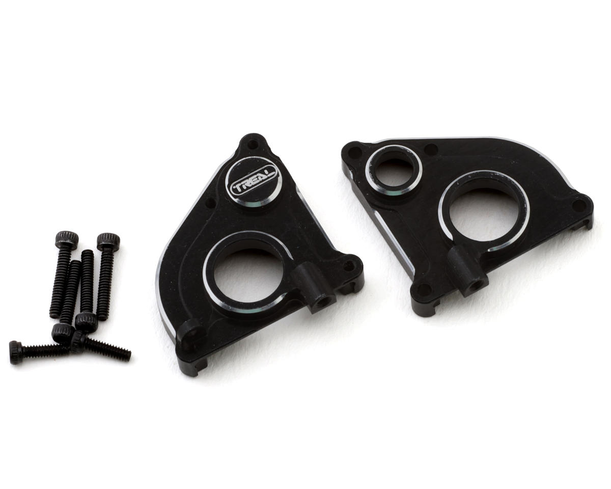 Treal Hobby Axial SCX24 CNC Aluminum Transmission Case (Black)