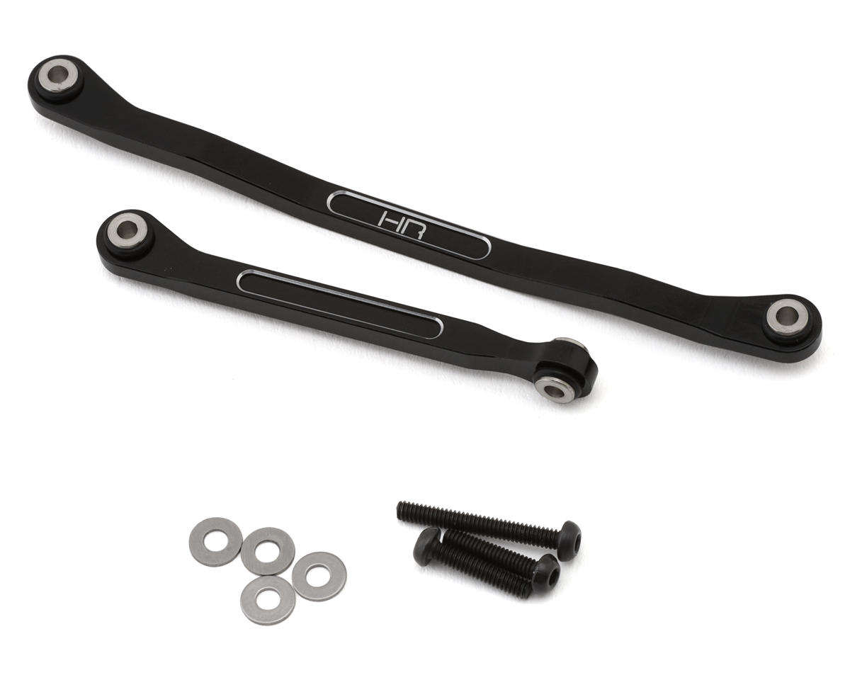 Hot Racing HPI Venture18 Aluminum Fix Link Steering Rod Set (Black)